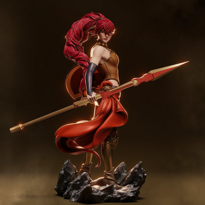 1:12 Red-Haired Champion | 3D Printed Resin Garage Kit Figure | CA 3D Studios - Tattles Told 3D
