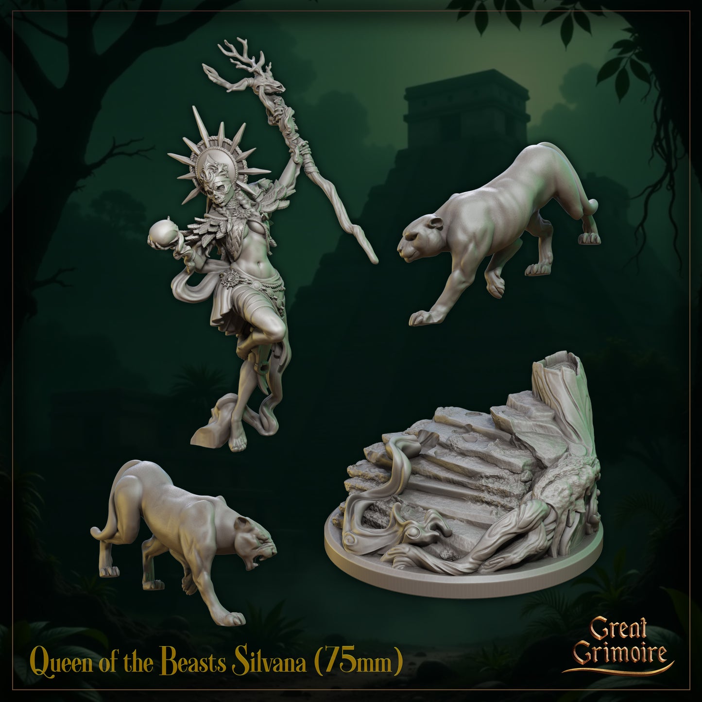 The Last Roar of the Beast | Tabletop Gaming Miniatures Collection | Great Grimoire