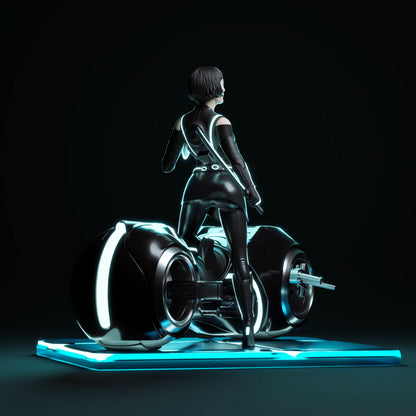 1:12 Sleek Futuristic Fighter | 3D Printed Resin Garage Kit Figure | CA 3D Studios