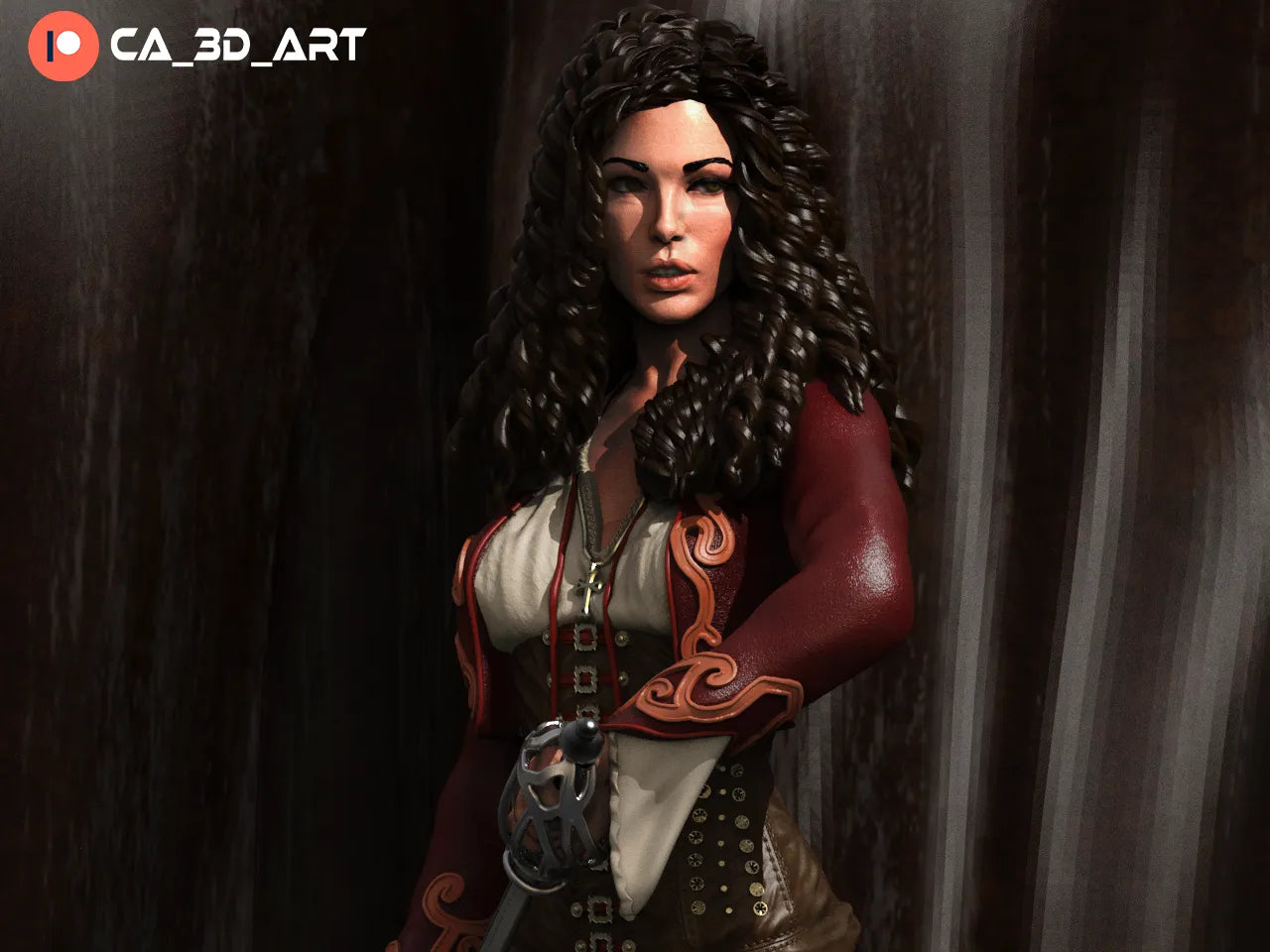 1:12 Monster Hunter | 3D Printed Resin Garage Kit Figure | CA 3D Studios