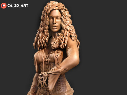 1:12 Monster Hunter | 3D Printed Resin Garage Kit Figure | CA 3D Studios