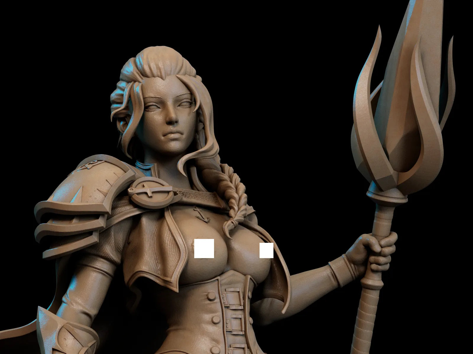 1:12 Bearer of the Tide | 3D Printed Resin Garage Kit Figure | CA 3D Studios