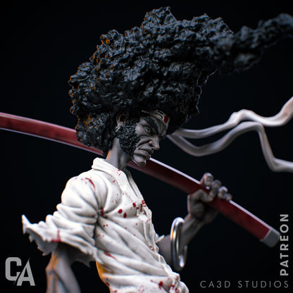 1:12 Bloodband Ronin | Resin Garage Kit Figure Anime Fan Art | CA 3D Studios