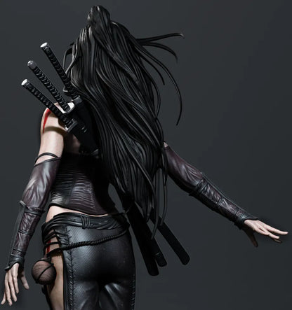 1:12 Silent Assassin | 3D Printed Resin Garage Kit Figure | CA 3D Studios