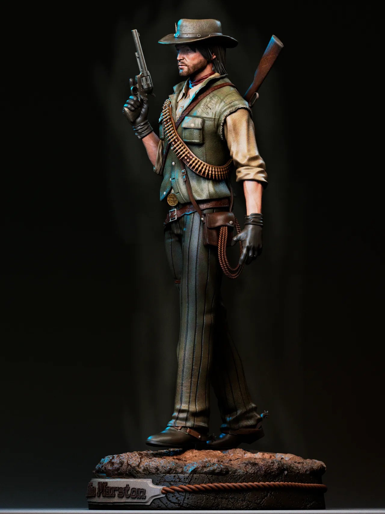 1:12 Unpaid Debts | 3D Printed Resin Garage Kit Figure | CA 3D Studios