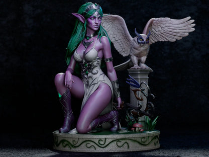 1:12 Moon Priestess Guardian | 3D Printed Resin Garage Kit Figure | CA 3D Studios