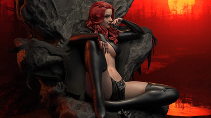 1:12 Infernal Red Queen | 3D Printed Resin Garage Kit Figure | CA 3D Studios