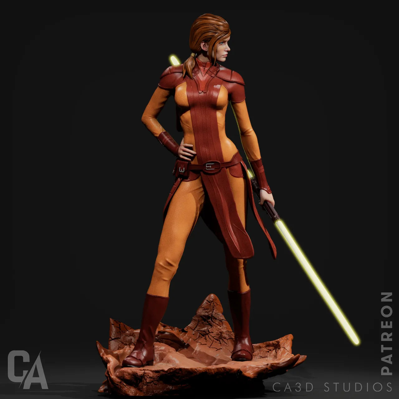1:12 Loyal Blade | Resin Garage Kit Figure Fan Art | CA 3D Studios
