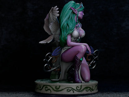 1:12 Moon Priestess Guardian | 3D Printed Resin Garage Kit Figure | CA 3D Studios