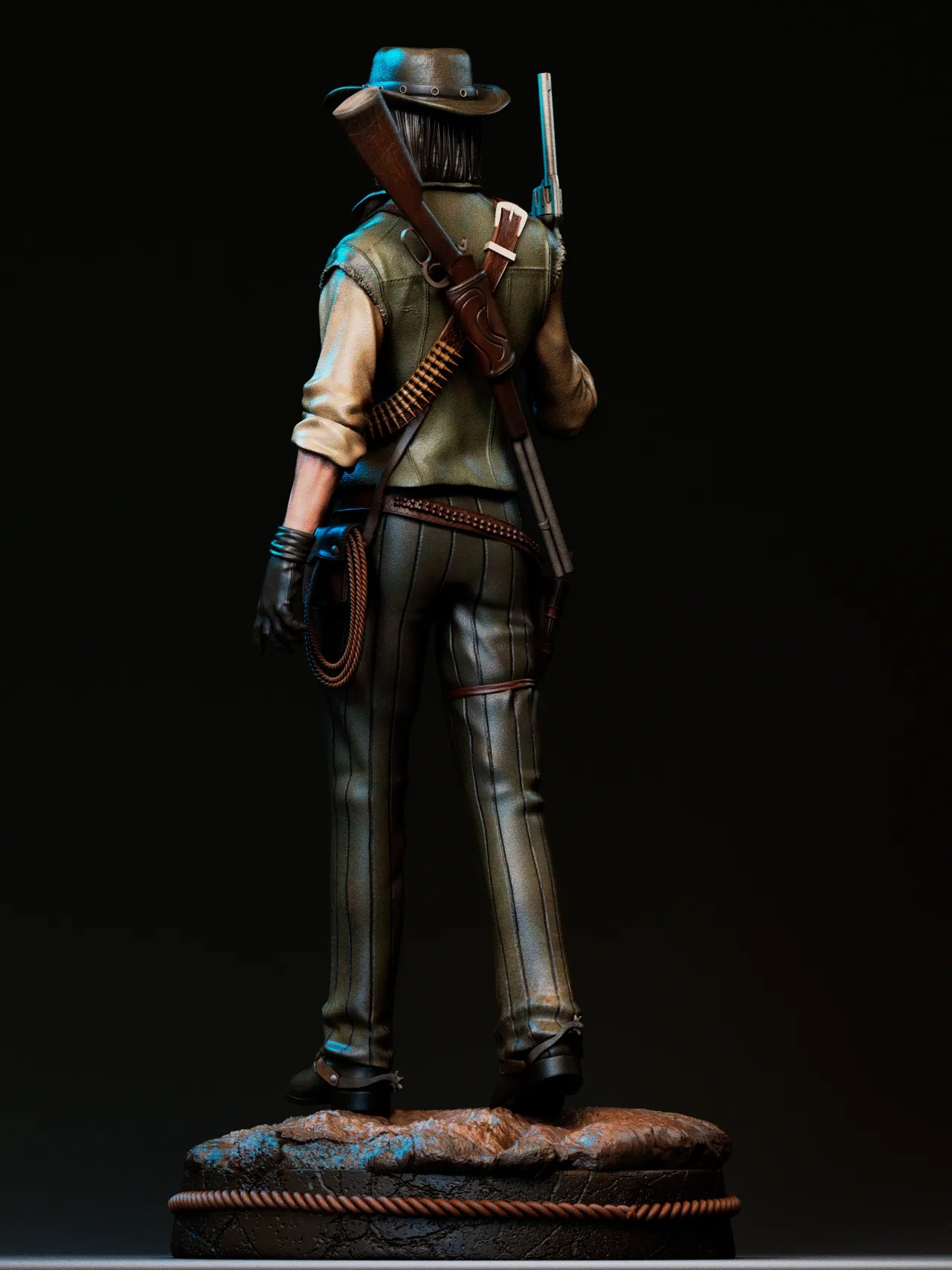 1:12 Unpaid Debts | 3D Printed Resin Garage Kit Figure | CA 3D Studios