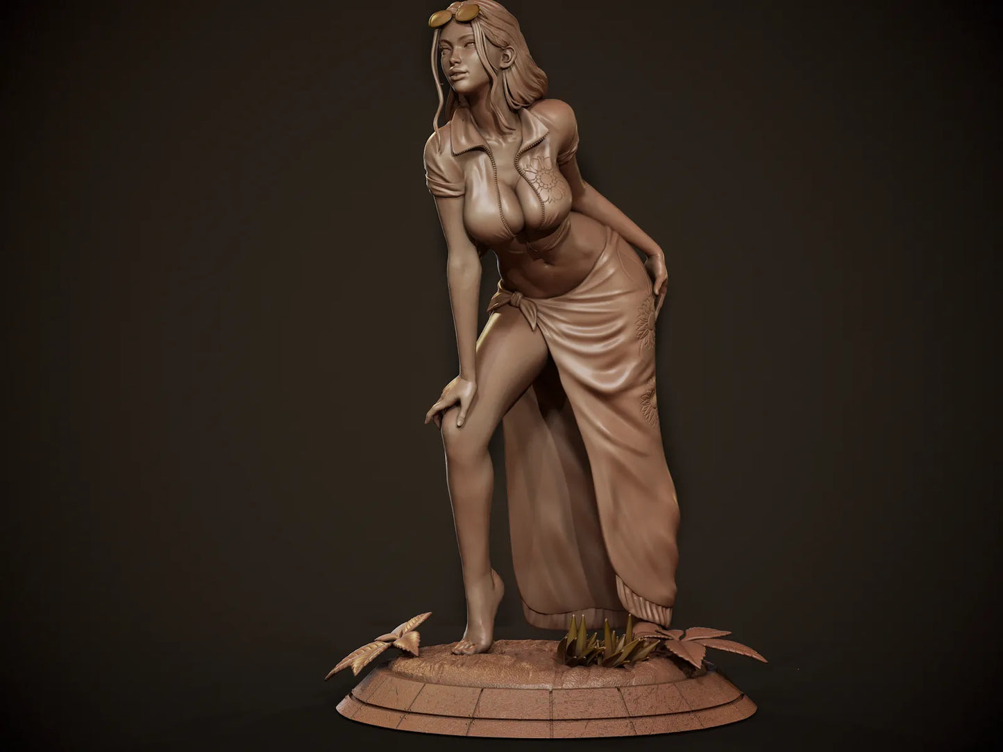 1:12 Calm, Dangerous Mind | 3D Printed Resin Garage Kit Figure | CA 3D Studios
