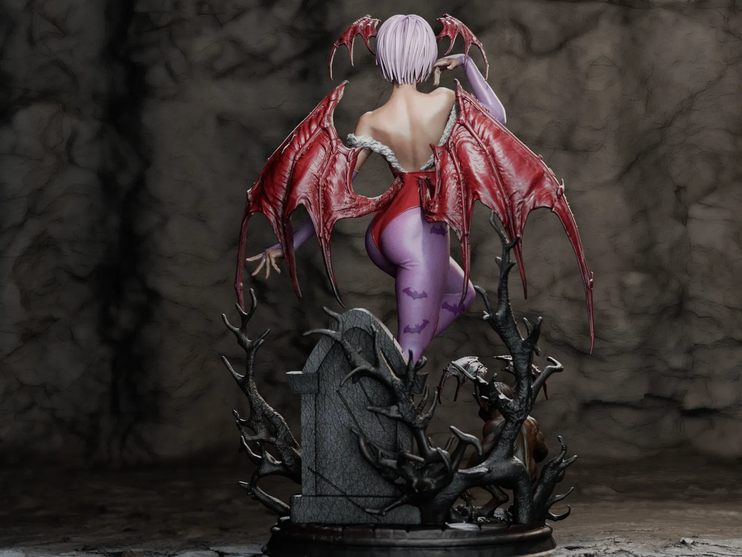 1:12 Playful Succubus | 3D Printed Resin Garage Kit Figure | CA 3D Studios