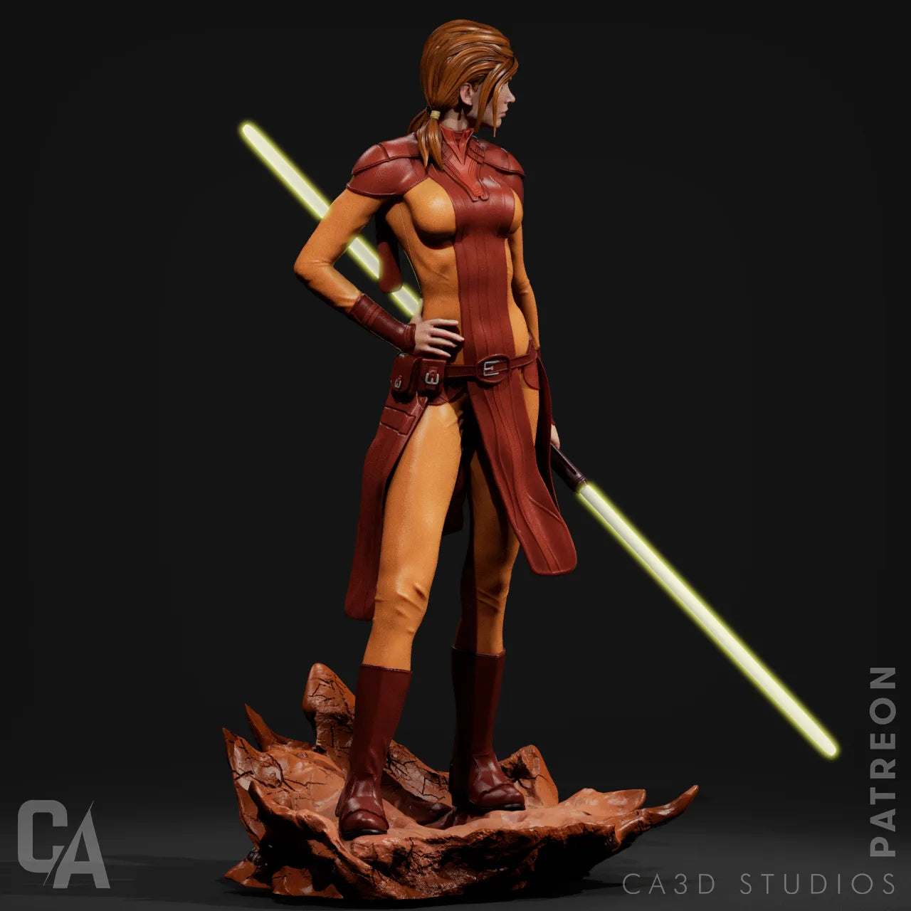 1:12 Loyal Blade | Resin Garage Kit Figure Fan Art | CA 3D Studios