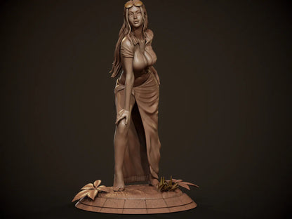 1:12 Calm, Dangerous Mind | 3D Printed Resin Garage Kit Figure | CA 3D Studios