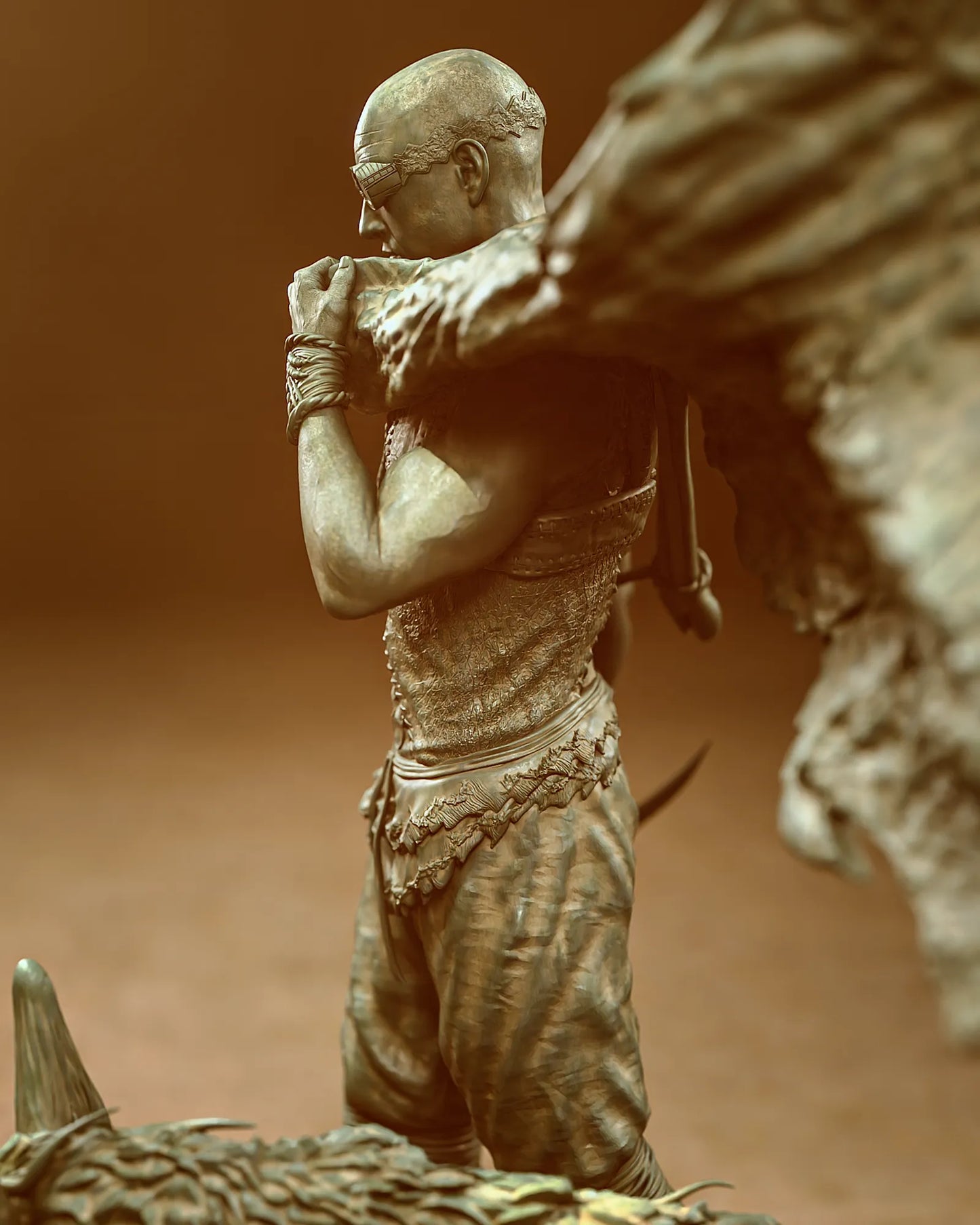 1:12 Fugitive Hunter | 3D Printed Resin Garage Kit Figure | CA 3D Studios