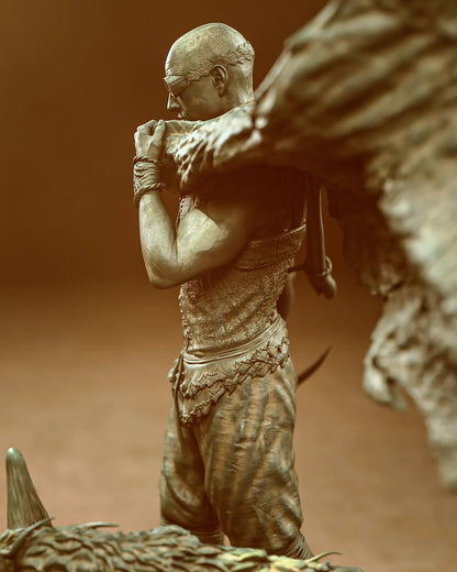 1:12 Fugitive Hunter | 3D Printed Resin Garage Kit Figure | CA 3D Studios