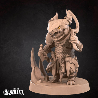 Kobold Raider | D&D TTRPG Miniature | Bite the Bullet