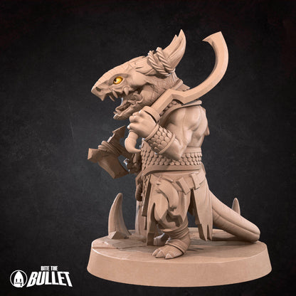 Kobold Raider | D&D TTRPG Miniature | Bite the Bullet