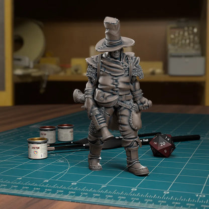 Pranger, Pilgrim Witch Hunter | D&D TTRPG Mini | TytanTroll Miniatures