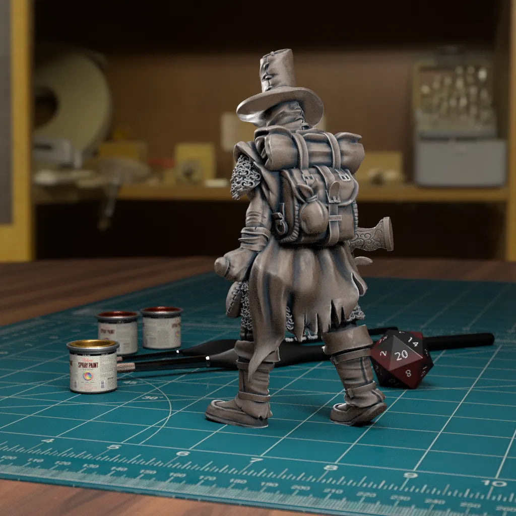Pranger, Pilgrim Witch Hunter | D&D TTRPG Mini | TytanTroll Miniatures