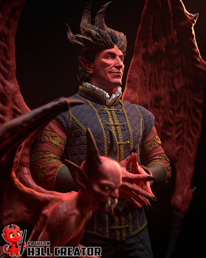 1:12 Infernal Aristocrat | Resin Garage Kit Figure Game Fan Art | h3LL creator