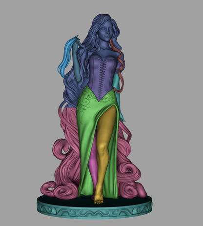 1:12 Rapunzel, Princess of the Tower | 3D Printed Resin Garage Kit Figure | CA 3D Studios