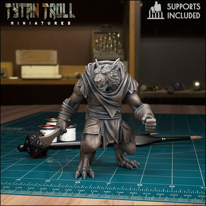 Ratmen, Ratfolk, Wererats | D&D TTRPG Mini | TytanTroll Miniatures