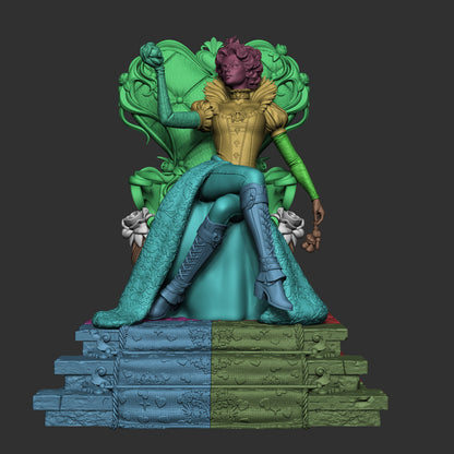 1:12 La Gran Matriarca del Inframundo | Figura en kit de resina impresa en 3D | CA 3D Studios