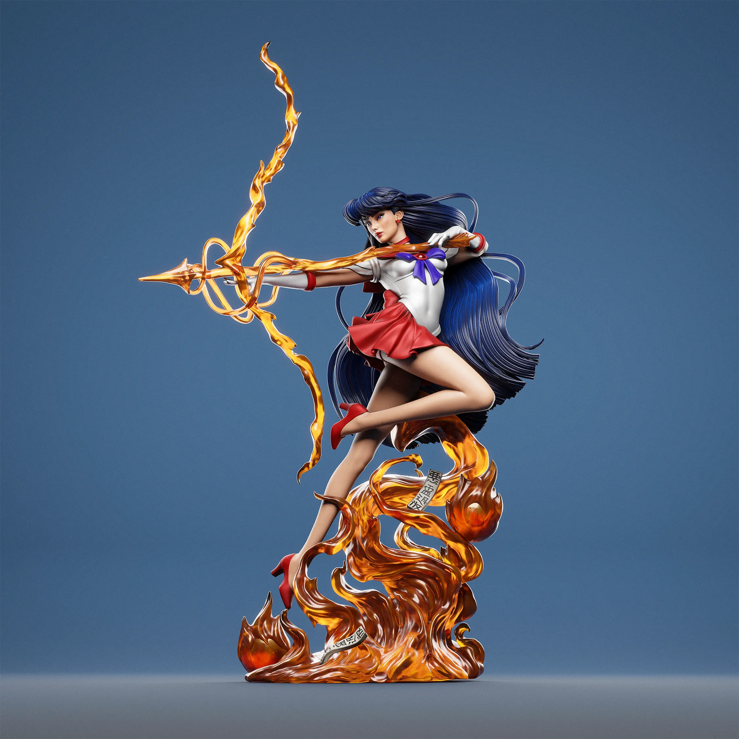 1:12 Fire Sailor | 3D Printed Resin Garage Kit Figure | CA 3D Studios