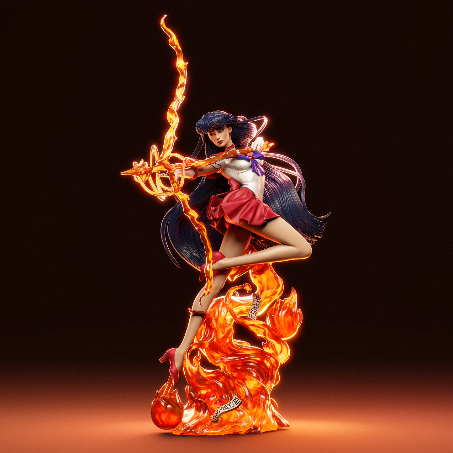 1:12 Fire Sailor | 3D Printed Resin Garage Kit Figure | CA 3D Studios