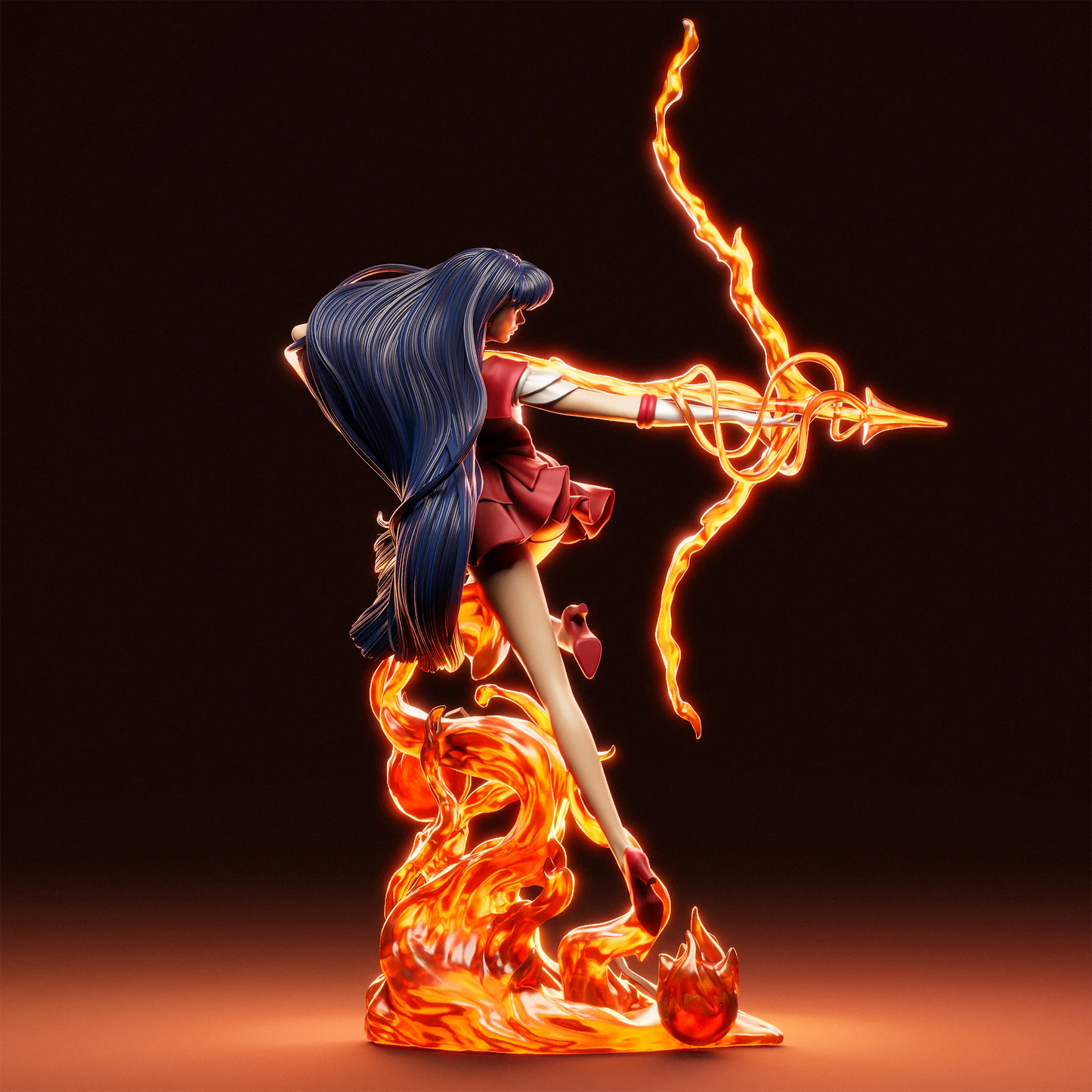 1:12 Fire Sailor | 3D Printed Resin Garage Kit Figure | CA 3D Studios