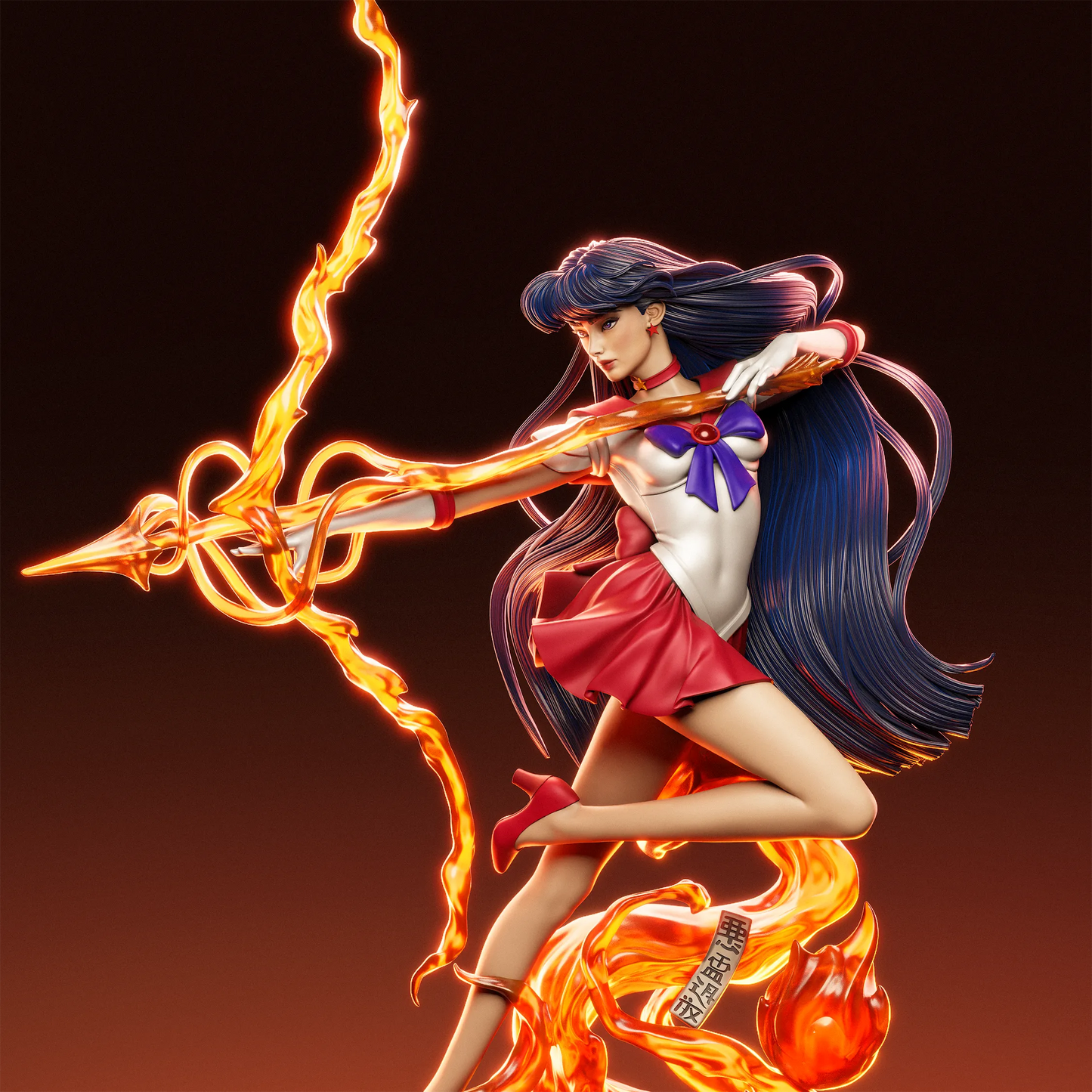 1:12 Fire Sailor | 3D Printed Resin Garage Kit Figure | CA 3D Studios