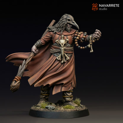 Render of Draechtor, Hand of the Spectral King miniature from Tattles Told 3D, featuring a detailed spectral hand and regal design.
