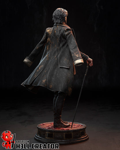 1:12 Gentleman in the Unraveling Dream | Resin Garage Kit Figure Game Fan Art | h3LL creator