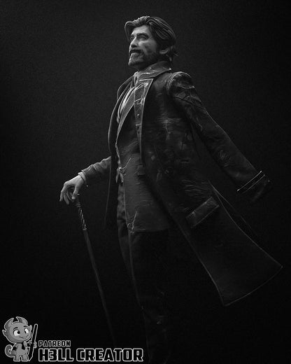 1:12 Gentleman in the Unraveling Dream | Resin Garage Kit Figure Game Fan Art | h3LL creator