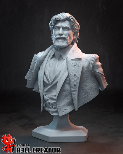 1:12 Gentleman in the Unraveling Dream | Resin Garage Kit Figure Game Fan Art | h3LL creator