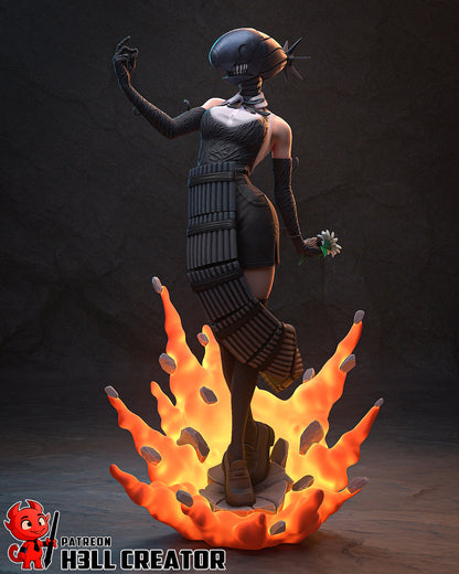 1:10 Explosive Assassin | Resin Garage Kit Figure Game Fan Art | h3LL creator