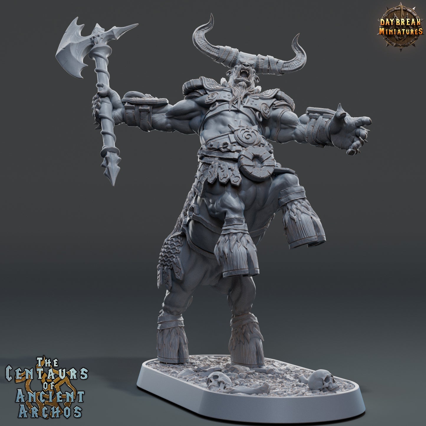 The Centaurs of Ancient Archos | Tabletop or Display Scale | D&D Mini | Daybreak Miniatures