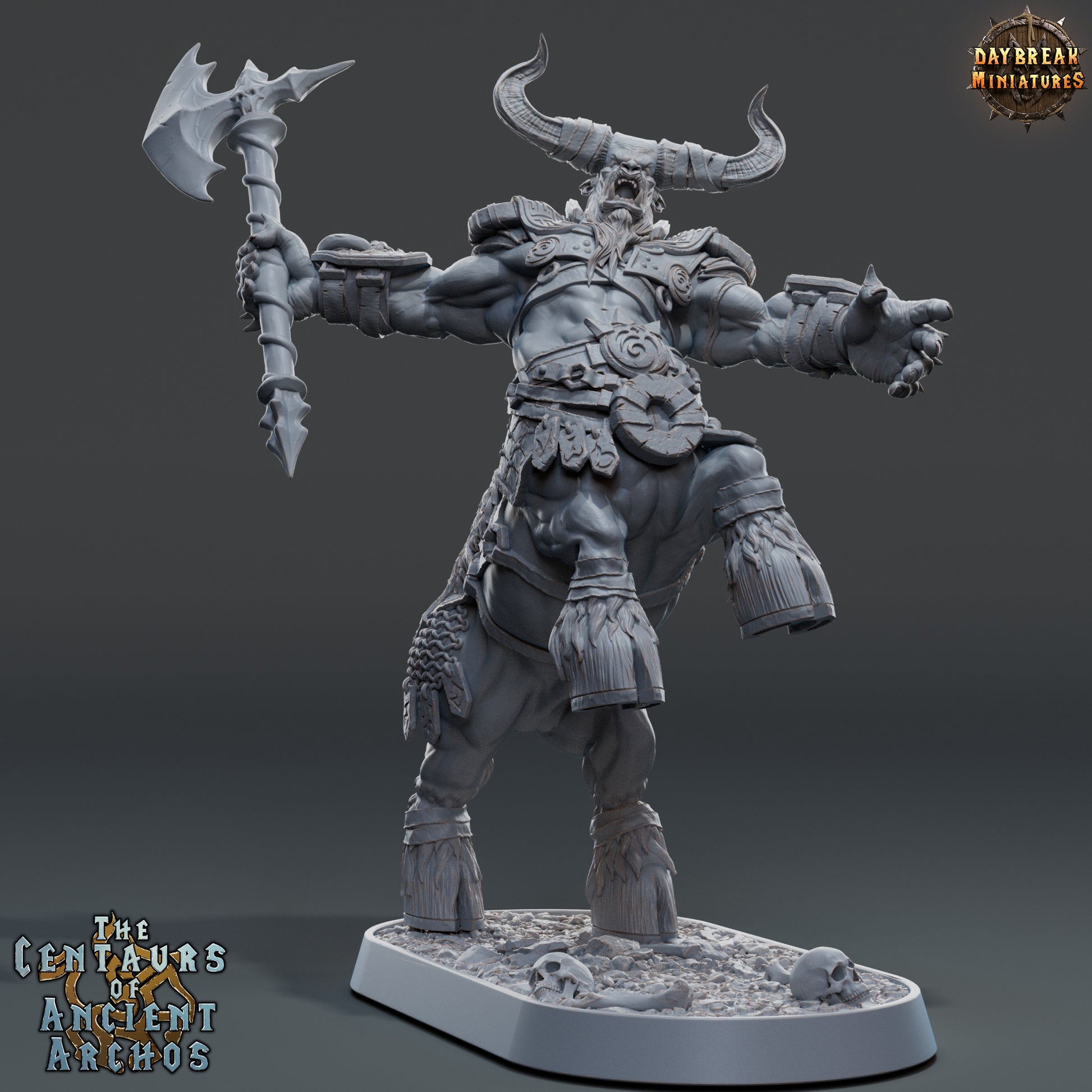 The Centaurs of Ancient Archos | Tabletop or Display Scale | D&D Mini | Daybreak Miniatures