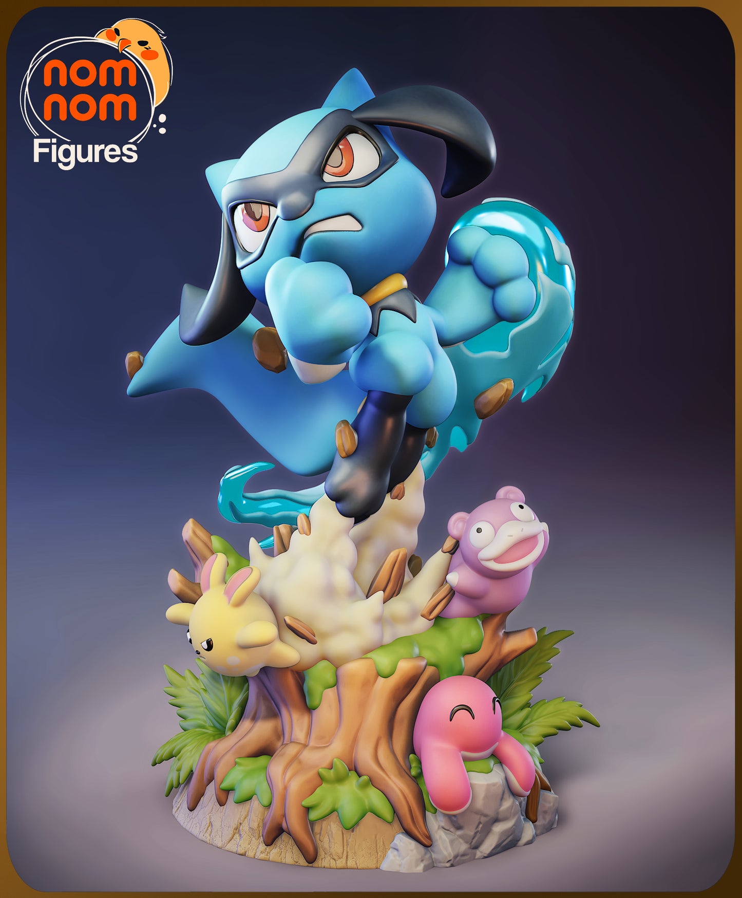 Chibi Sugar Stack Sweetie | Figura de resina Garage Kit Anime Fan Art | Nomnom Figures
