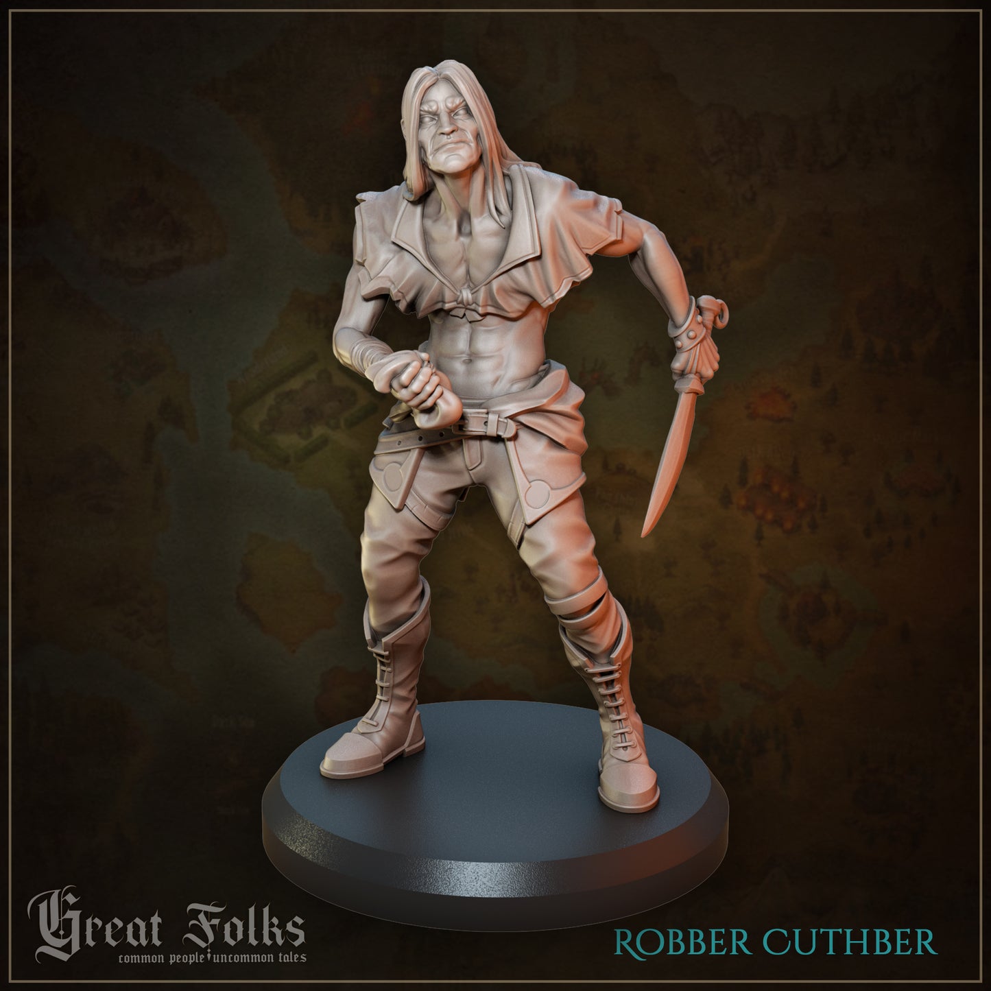 Great Folks, Part 3 | NPCs, Villagers, Nobles, Merchants, Criminals | Tabletop Gaming Miniatures Collection | Great Grimoire