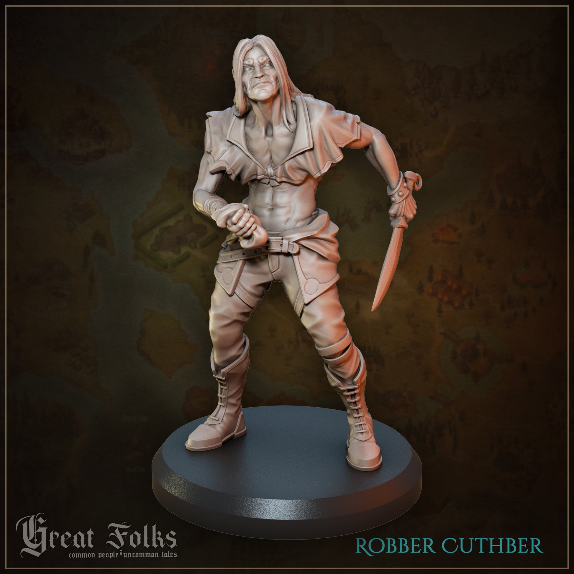 Great Folks, Part 3 | NPCs, Villagers, Nobles, Merchants, Criminals | Tabletop Gaming Miniatures Collection | Great Grimoire