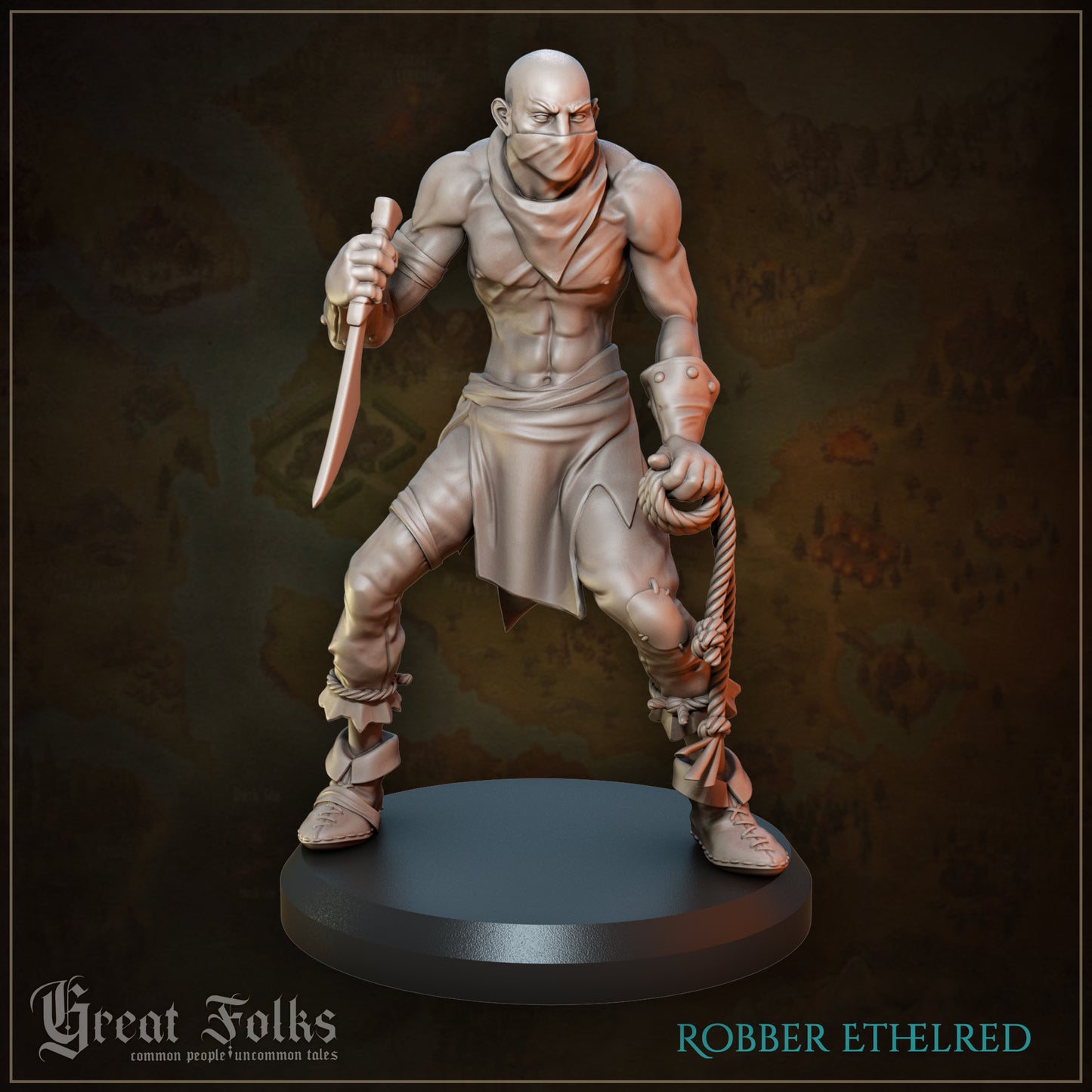 Great Folks, Part 3 | NPCs, Villagers, Nobles, Merchants, Criminals | Tabletop Gaming Miniatures Collection | Great Grimoire