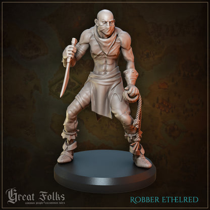 Great Folks, Part 3 | NPCs, Villagers, Nobles, Merchants, Criminals | Tabletop Gaming Miniatures Collection | Great Grimoire
