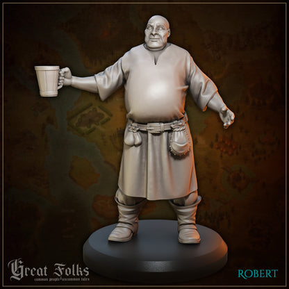 Great Folks Townsfolk, Part 2 | NPCs, Villagers, Children | Tabletop Gaming Miniatures Collection | Great Grimoire