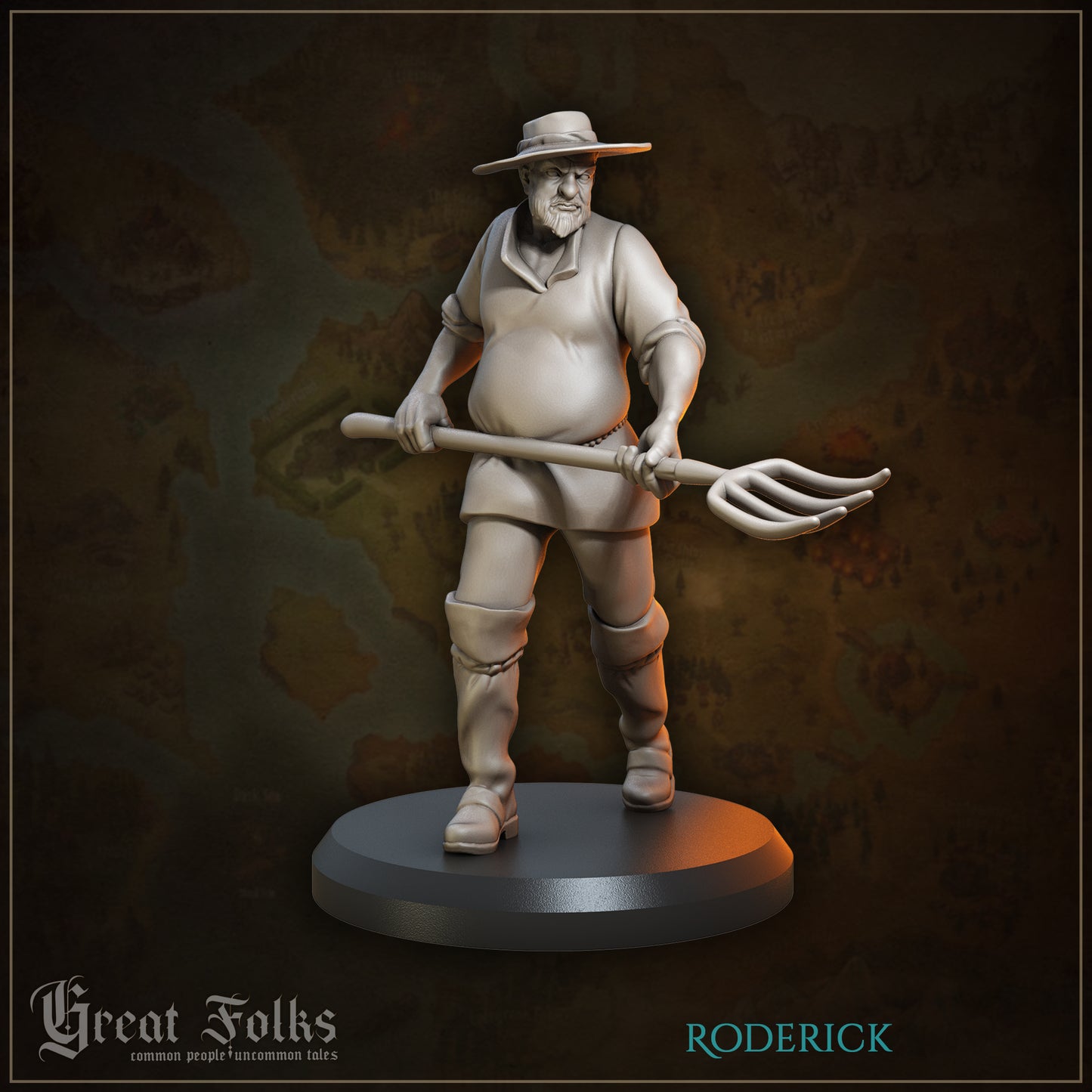 Great Folks Townsfolk, Part 2 | NPCs, Villagers, Children | Tabletop Gaming Miniatures Collection | Great Grimoire