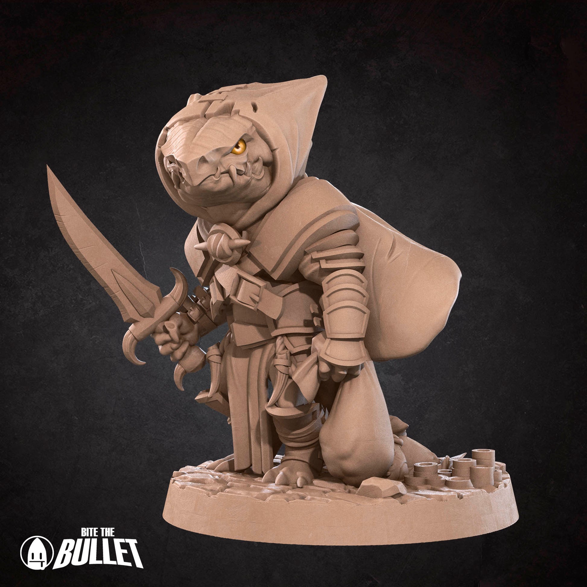 Kobold Rogue v2 | D&D TTRPG Miniature | Bite the Bullet