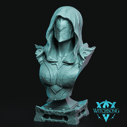 Rotbloom Priestess | Mini or Bust | Monster Miniature Statue | Witchsong Miniatures