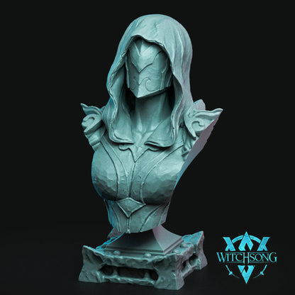 Rotbloom Priestess | Mini or Bust | Monster Miniature Statue | Witchsong Miniatures