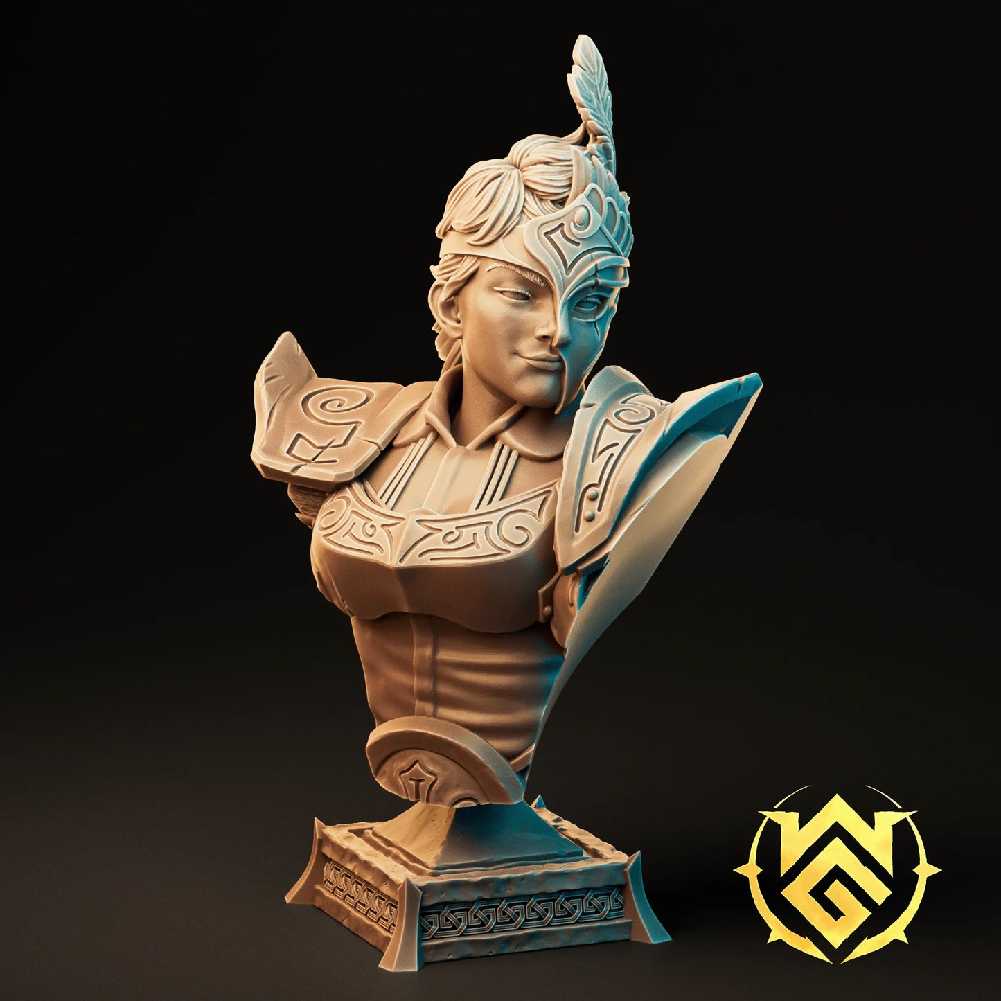 Royal Spearguard | TTRPG D&D Miniature | The Witchguild